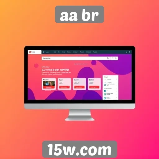 Mudanças na interface do usuário do site aa br