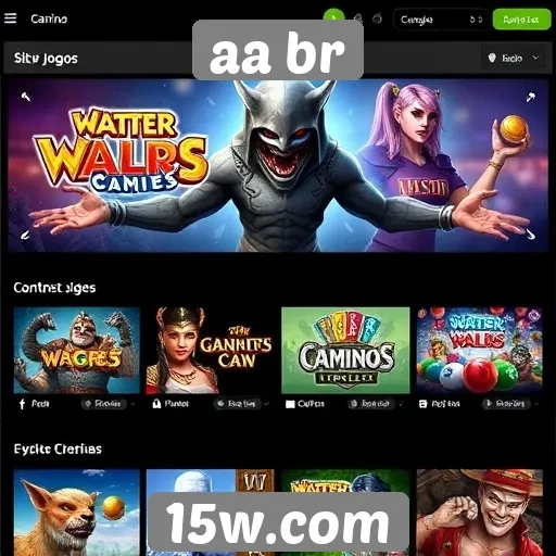 Jogos populares no site aa br