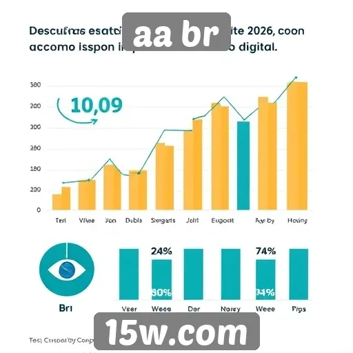 Estatísticas de acessos do site aa br em 2026