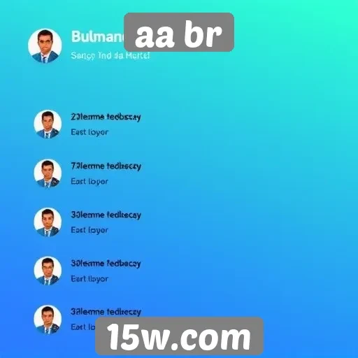 Feedback dos usuários sobre aa br